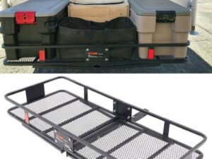 Hitch mount cargo carrier