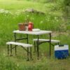 6' Folding table and benches